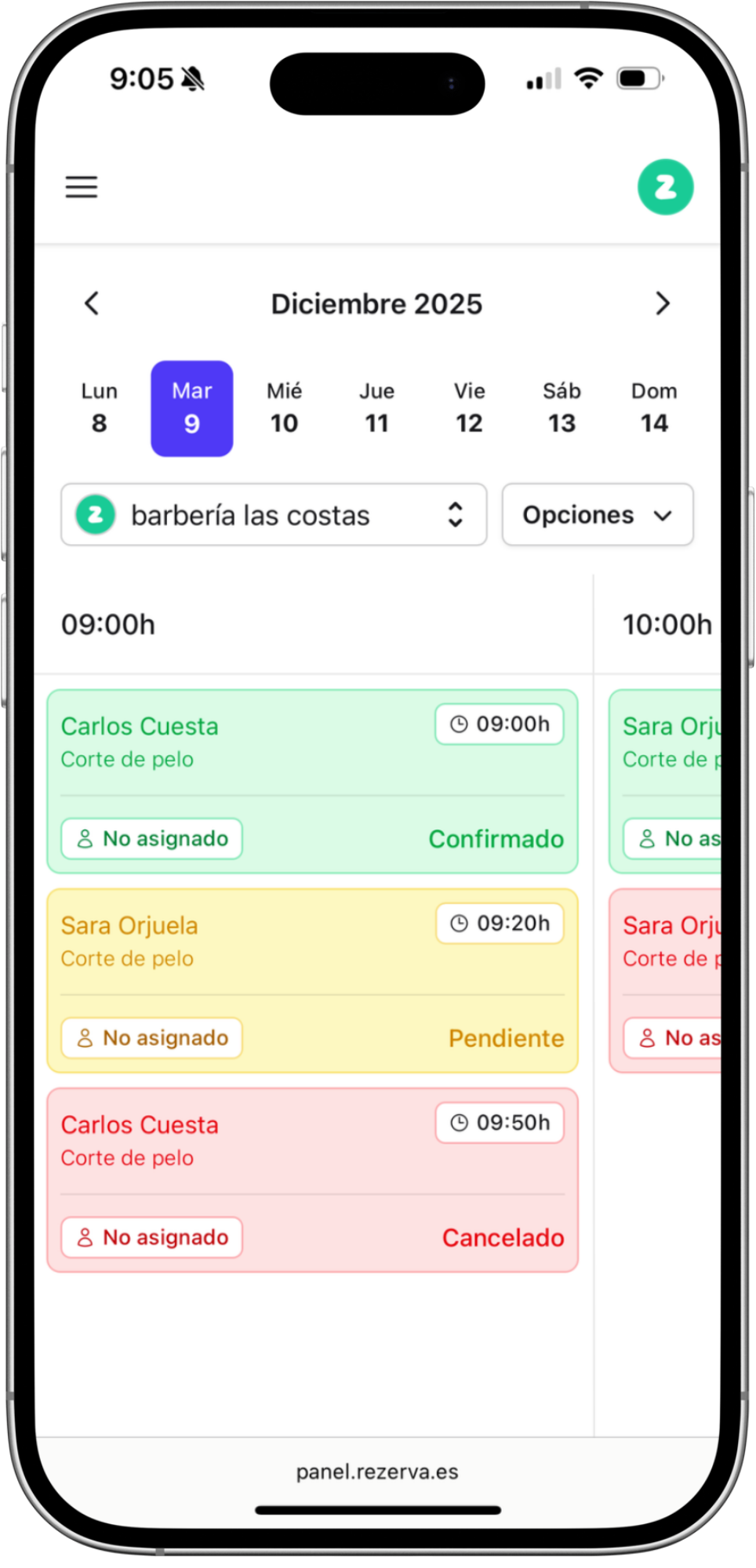 Control de empleados desde móvil
